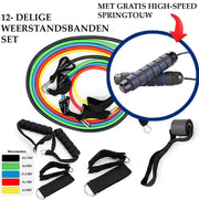 Resistance Bands-Fitness Elastiek set-Weerstandsbanden Fitness-Resistance Bands Workout-Power Bands-Workout