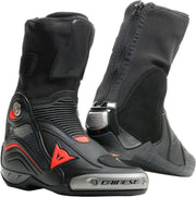 Dainese Axial D1 Air Black Red Fluo Motorcycle Boots 40