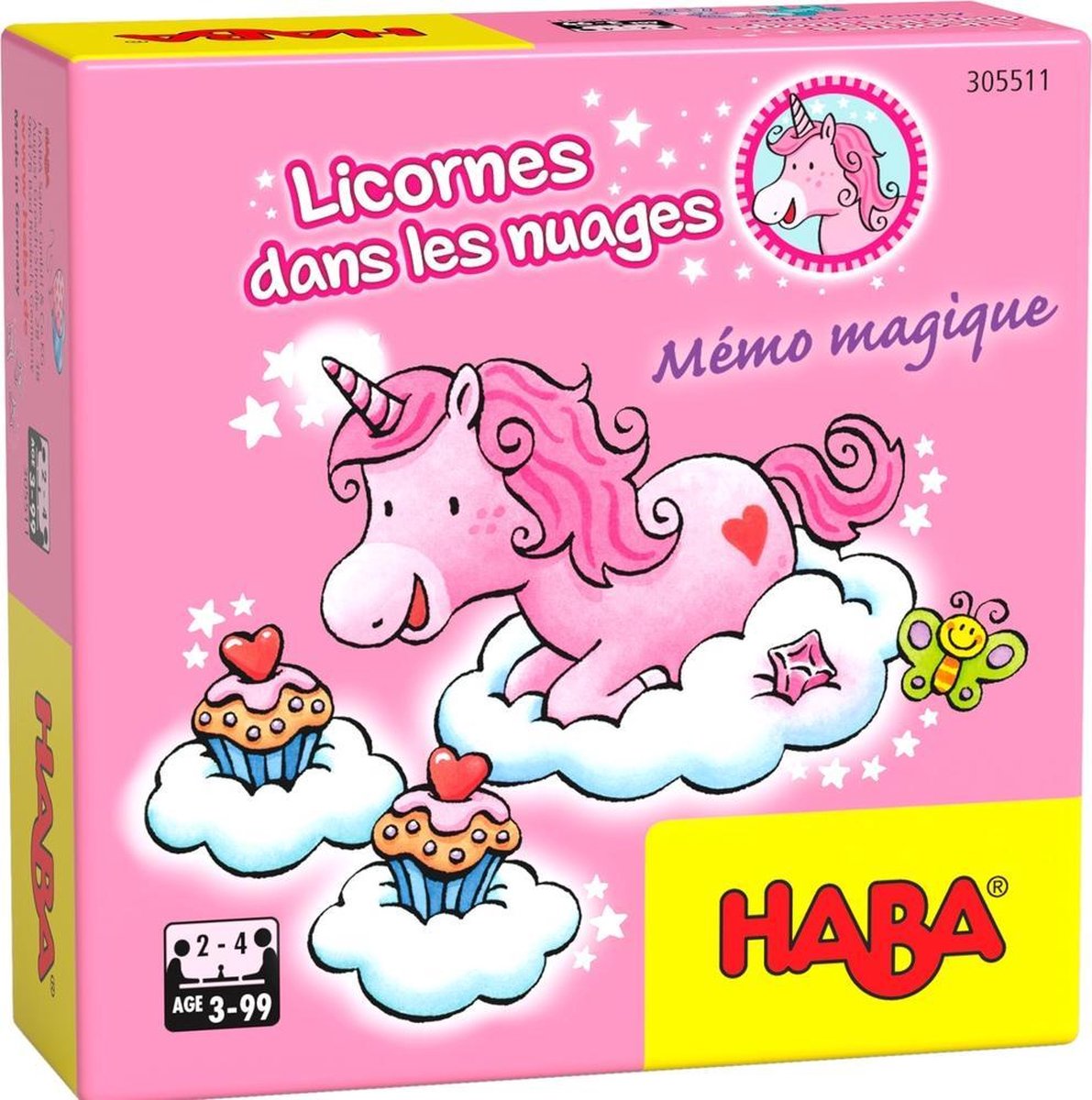Haba Memory Eenhoorn Flonkerglans Junior Karton 32-delig (fr)