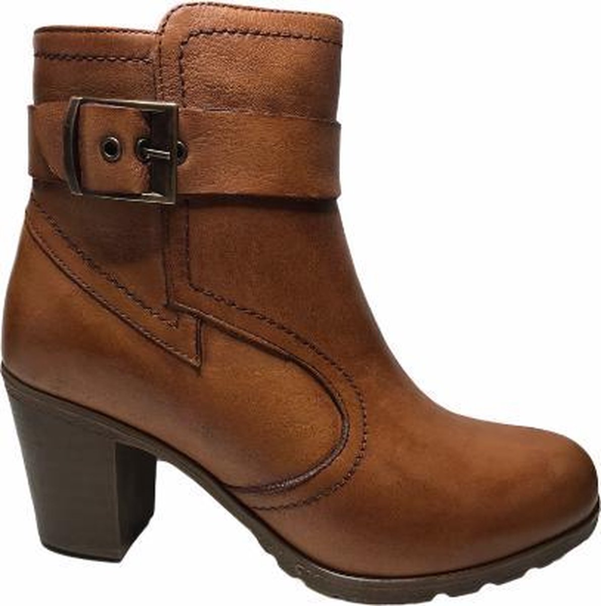 manlisa gesp 7.5 cm haklaarsje W232-7673 camel mt 36