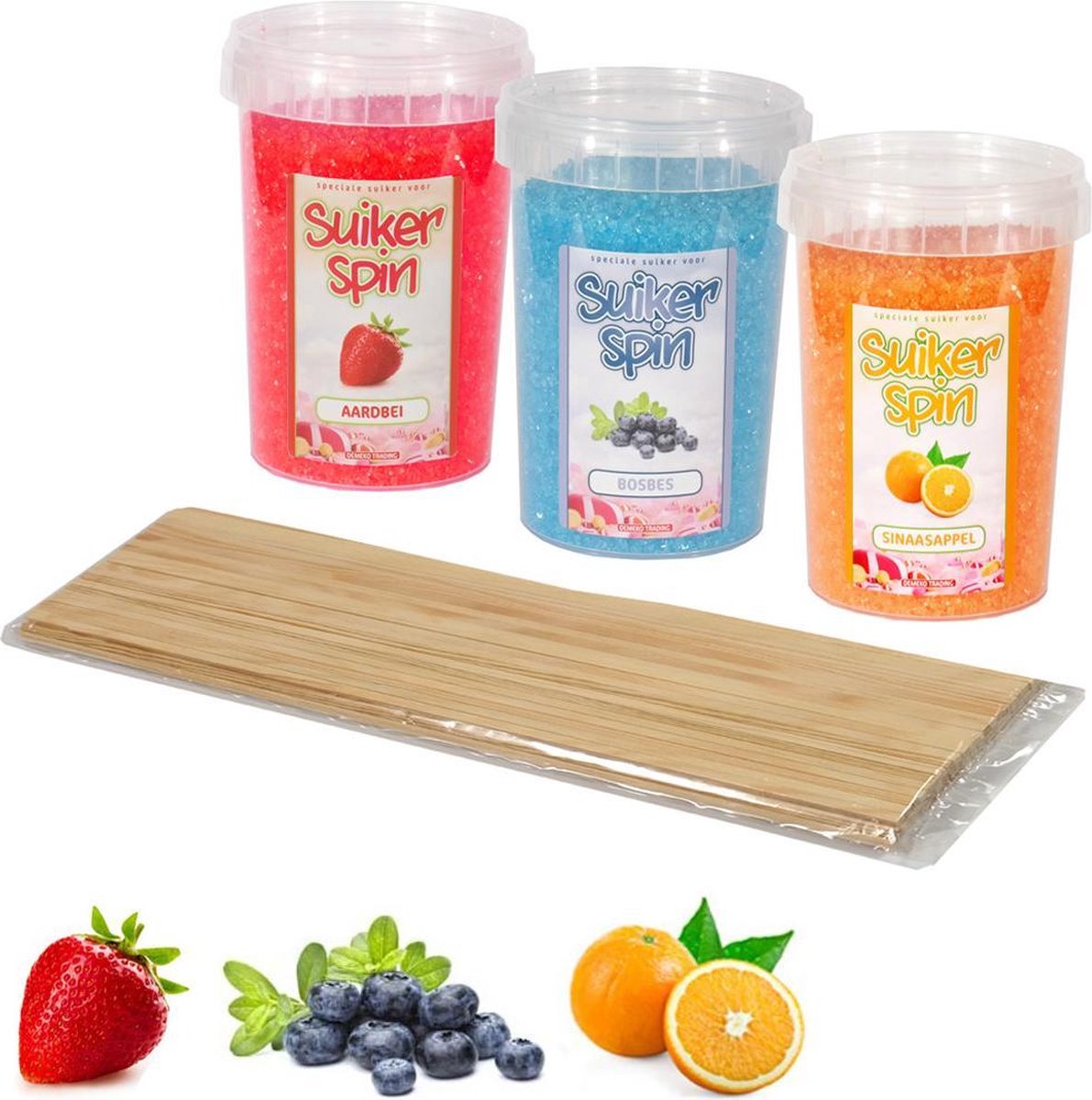 Suikerspinsuiker fruitmix 2