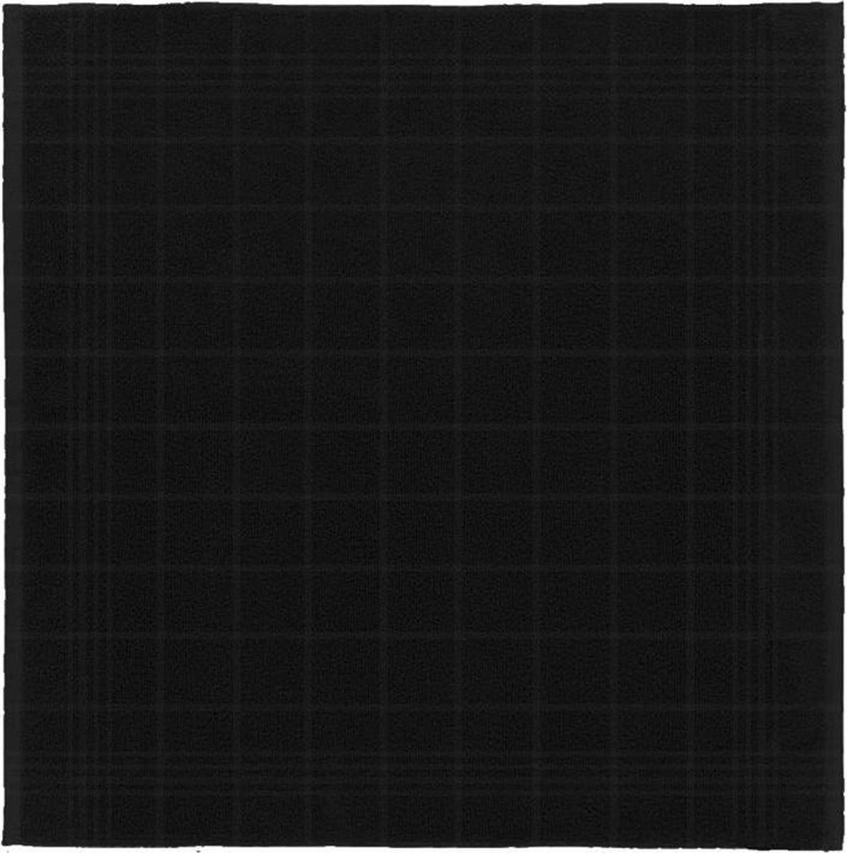 DDDDD Keukendoek Block zwart pak a 6 stuks