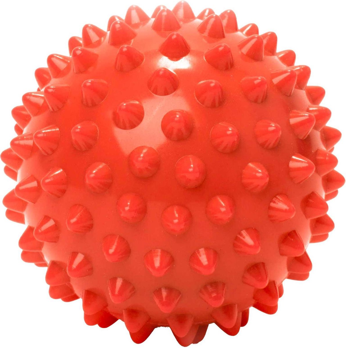 #DoYourFitness - Massagebal - »Nica« - Lacrosse Bal / Fasciaball voor effectieve zelfmassage van triggerpoints - diameter 8cm - rood