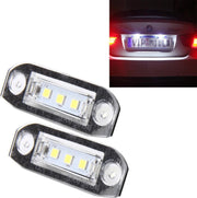2 PCS kentekenplaatverlichting met 3 SMD-5050 lampen voor Volvo