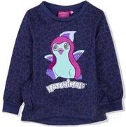 Hatchimals trui blauw maat 98