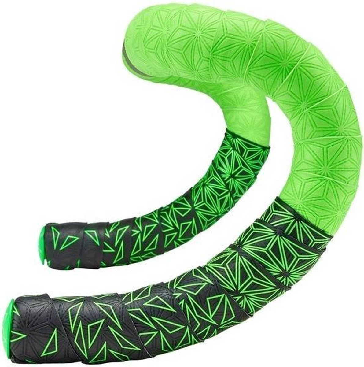 Supacaz stuurlint Super Sticky Kush - Starfade neon groen