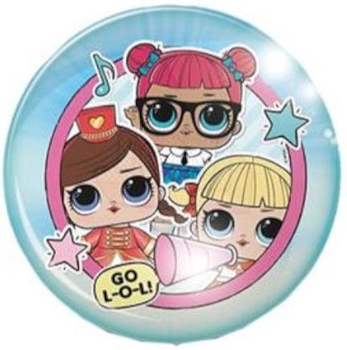 Mondo Bal Lol Flash Blauw 10 Cm