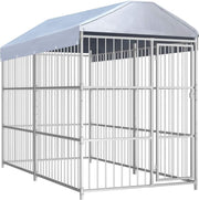 Medina Hondenkennel voor buiten met dak 300x150x200 cm