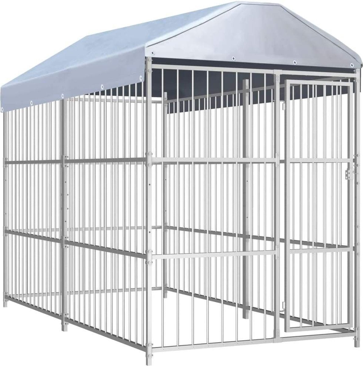 Medina Hondenkennel voor buiten met dak 300x150x200 cm