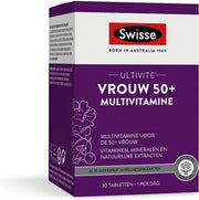 2x Swisse Multivitamine Vrouw 50+ 30 tabletten