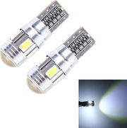 2 STKS T10 3 W Wit Licht 6 SMD 5630 LED Foutloze Canbus Auto Klaring Licht Lamp