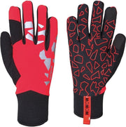 Wowow Fietshandschoenen Raceviz Thunder Neopreen Rood Maat 8