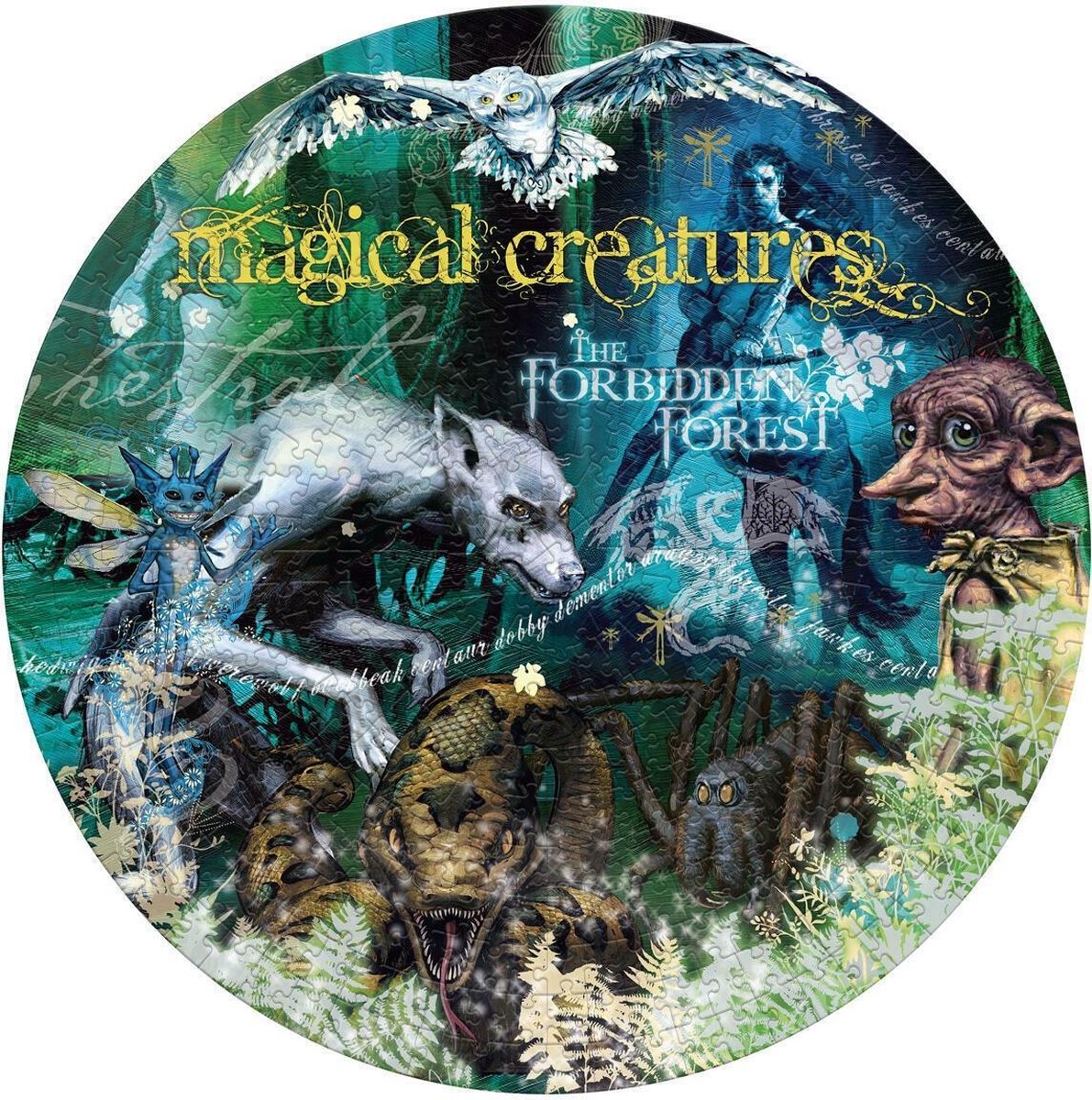 Harry Potter Magical Creatures 500 Pc