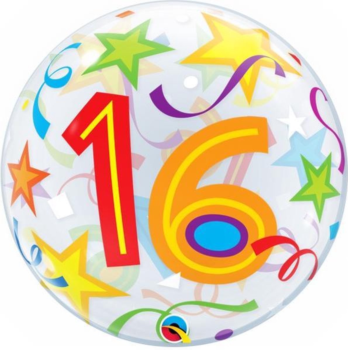 Qualatex Single BUBBLE balloon16