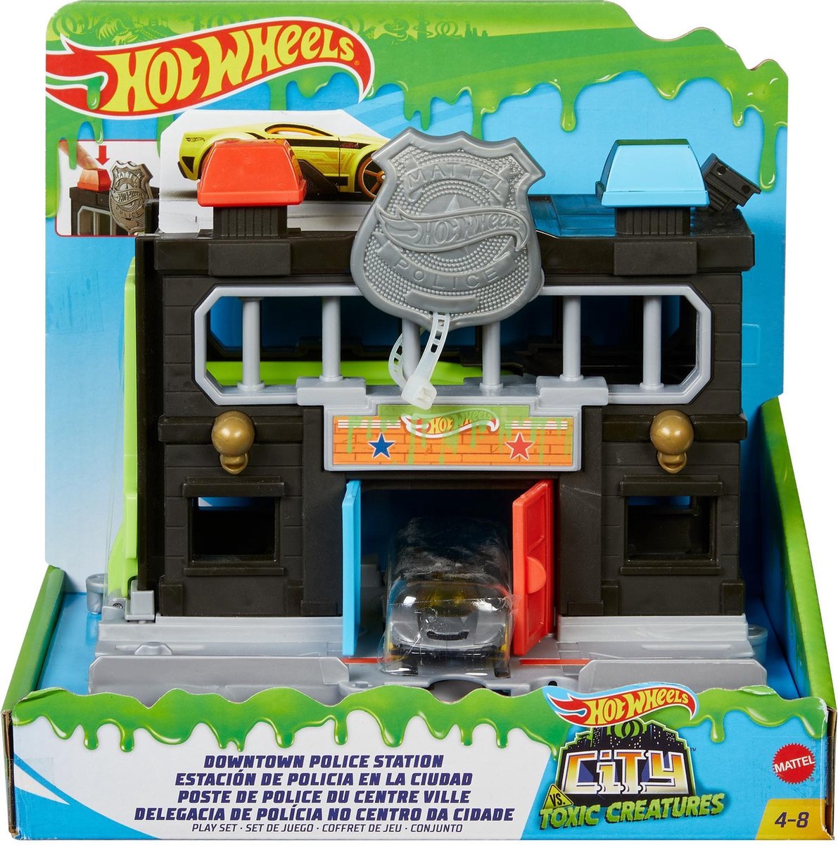 Hot Wheels City Politiestation Speelset