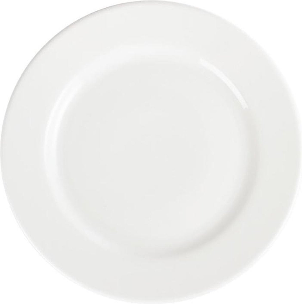 Olympia Whiteware borden met brede rand | 31 Ø cm | 6 Stuks
