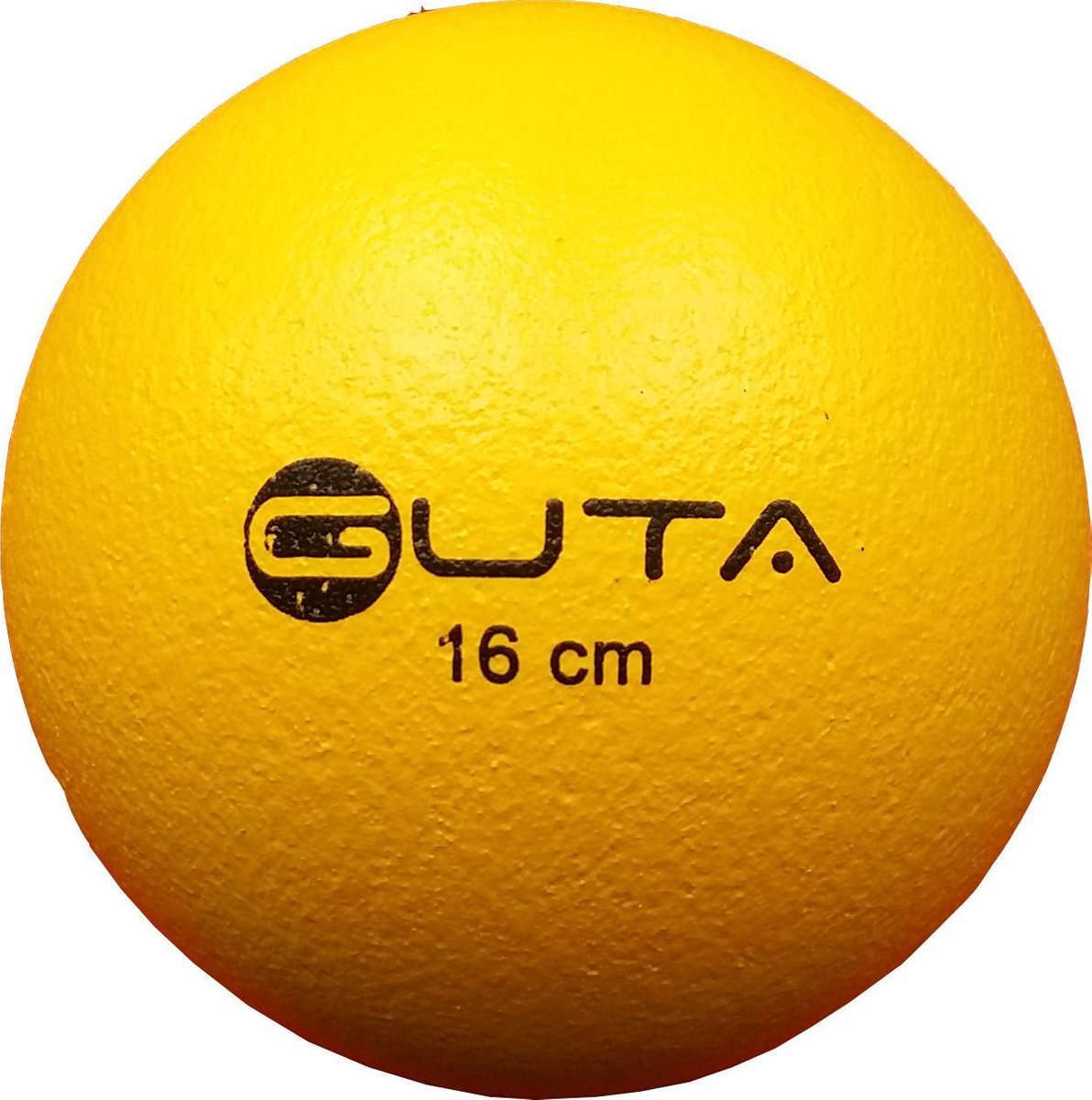 Guta Trefbal Foambal Olifantenhuid 16 cm Geel
