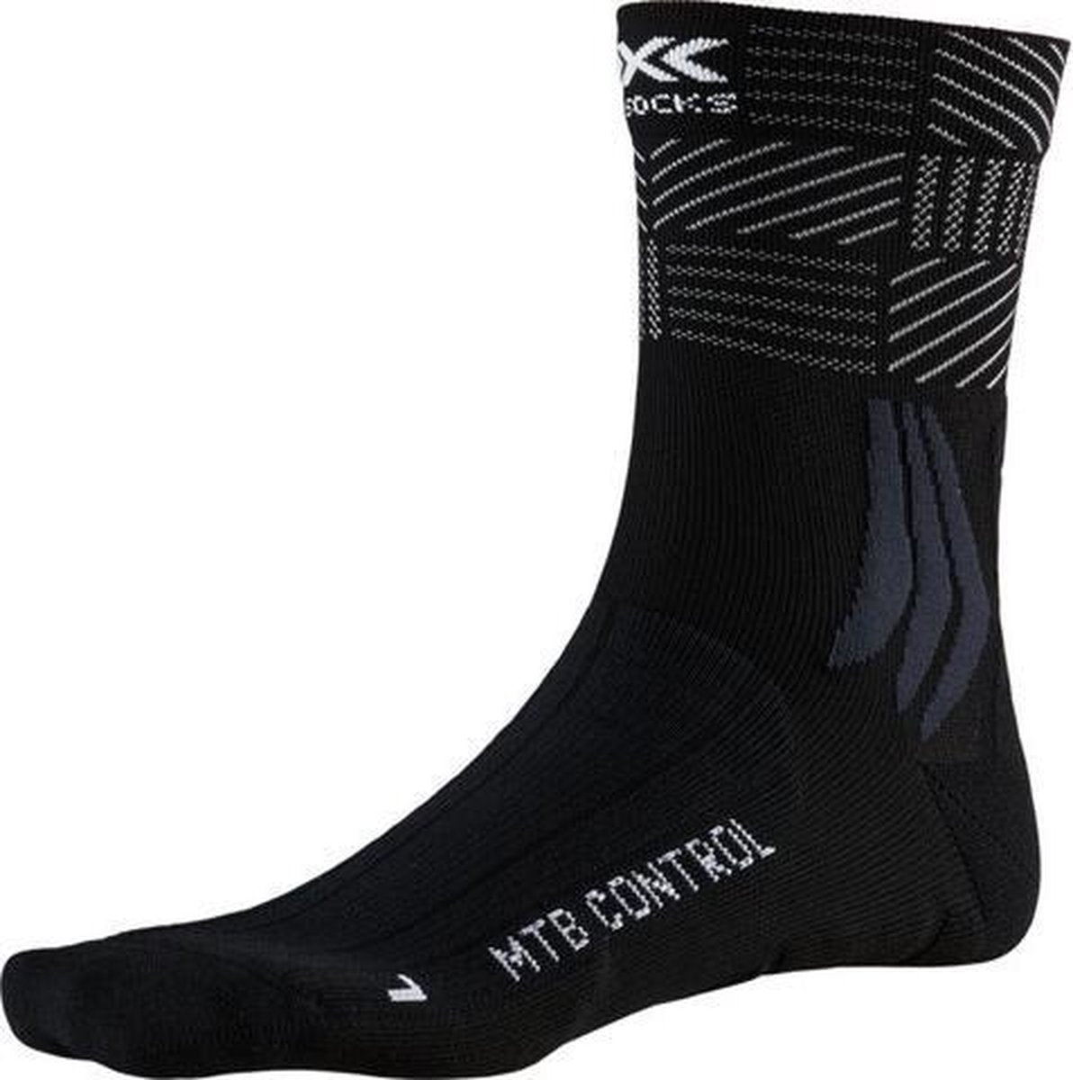 X-socks Sokken Control Mtb Polyamide Zwart Maat 39-41
