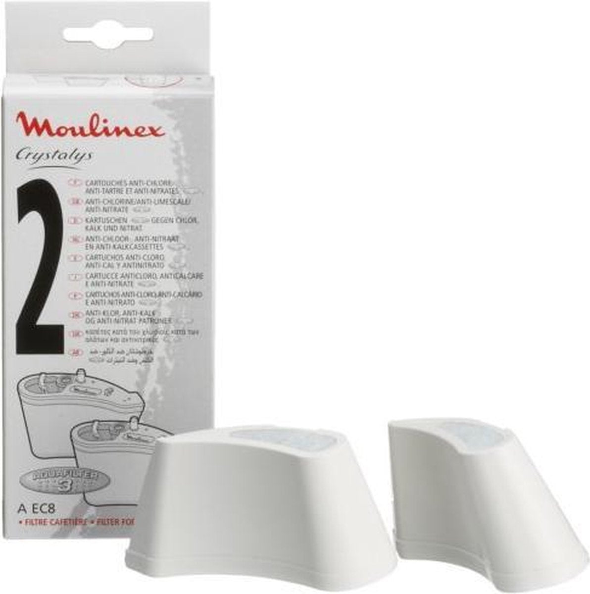 Anti-chloor filter A EC8 Moulinex