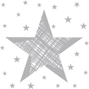 Duni Servetten Shining Star White