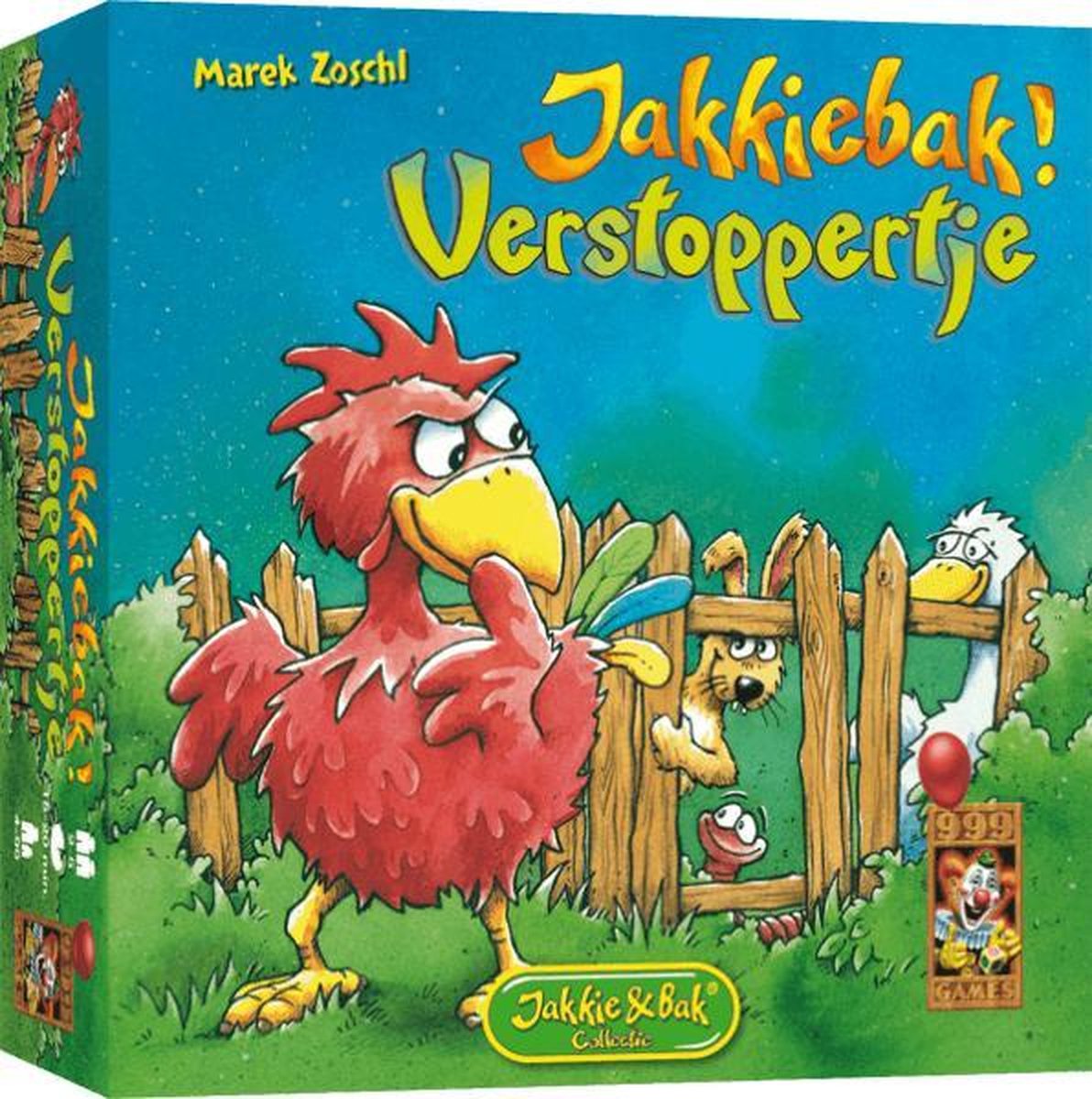 Jakkiebak! Verstoppertje - Kinderspel