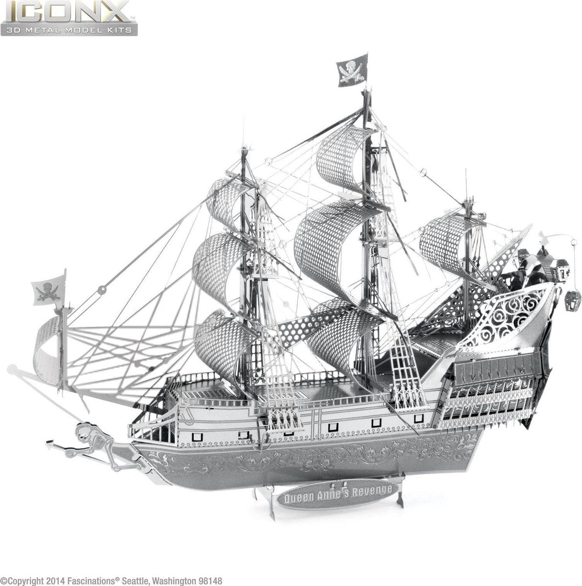 Queen Anne's Revenge - 3D puzzel