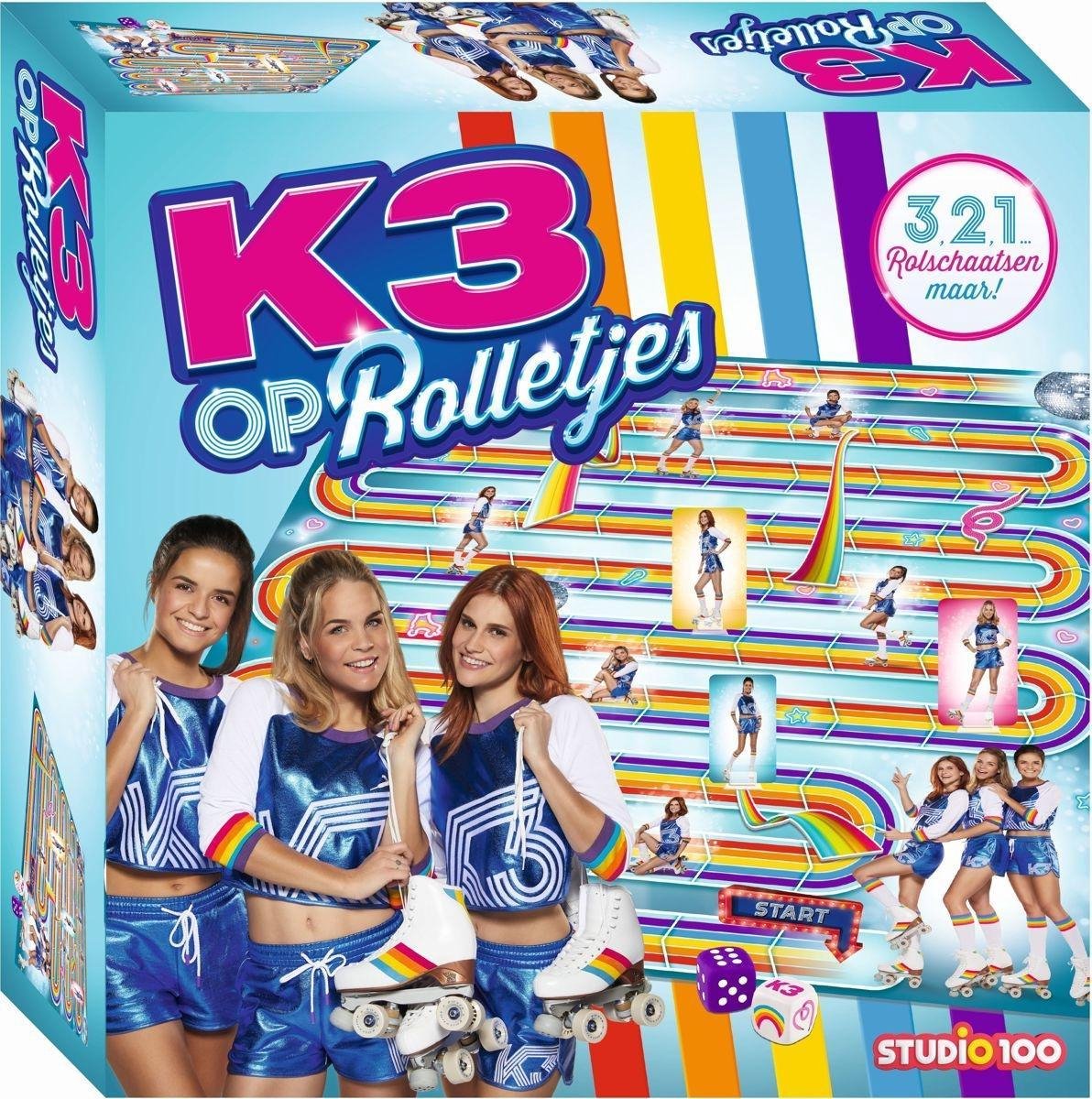 K3 spel Op rolletjes - Bordspel