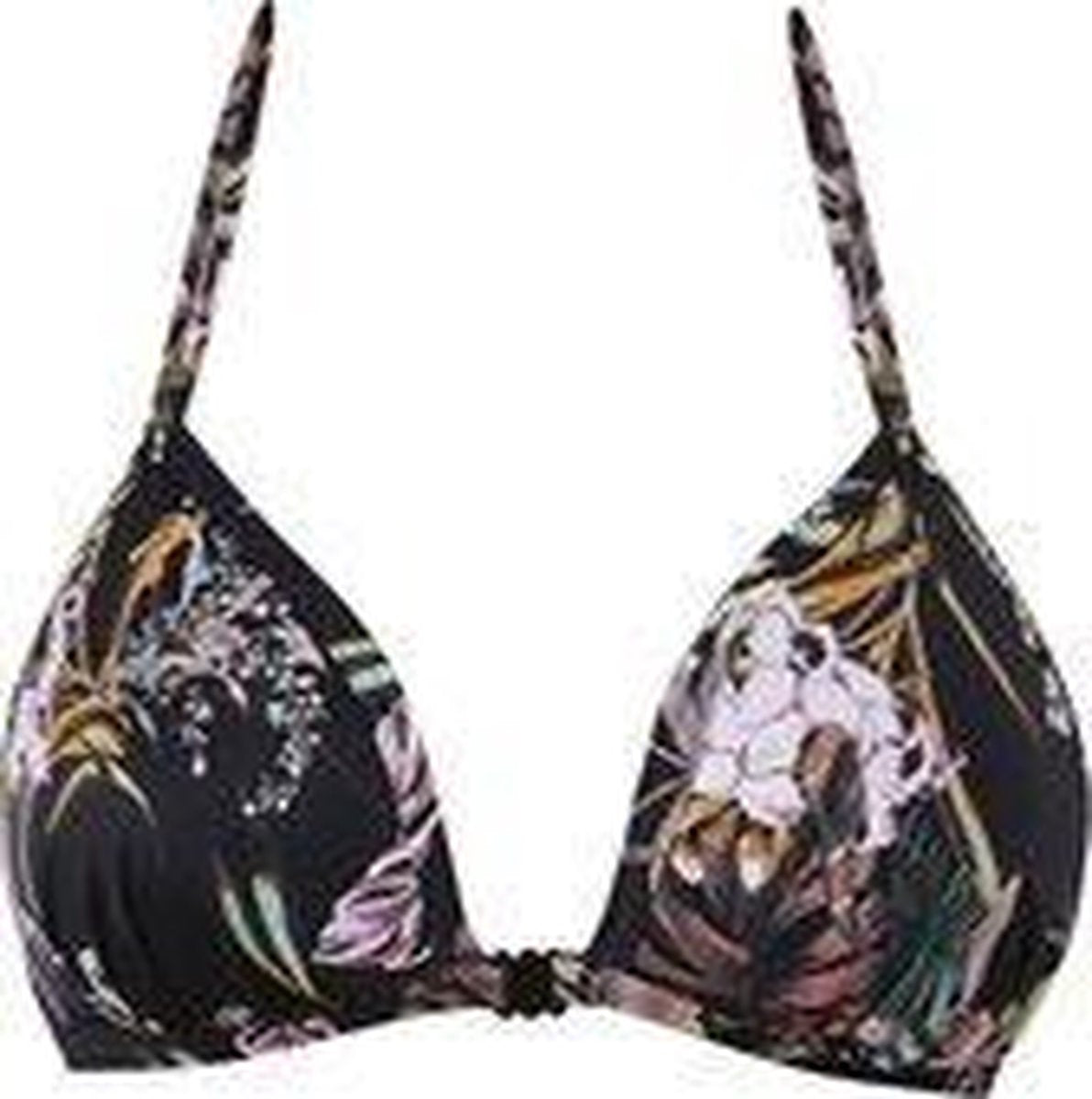 Freya - TAHITI NIGHTS Non Wired Triangle Bikini Top - BLACK - Vrouwen - Maat 65E