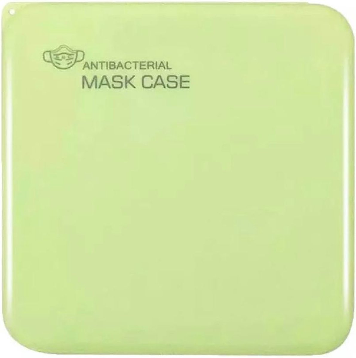 Mondkap-Hoesje® | Mondmasker opbergdoos | Mondmasker houder | Opbergdoos | Opbergbox| antibacterieel hoesje| antibacterial Case| Groen| (Green)