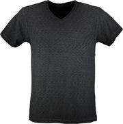 Petrol stevig donkergrijs t-shirt valt kleiner - Maat S