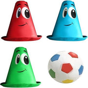 Stamp Voetbalset Foam 4-delig