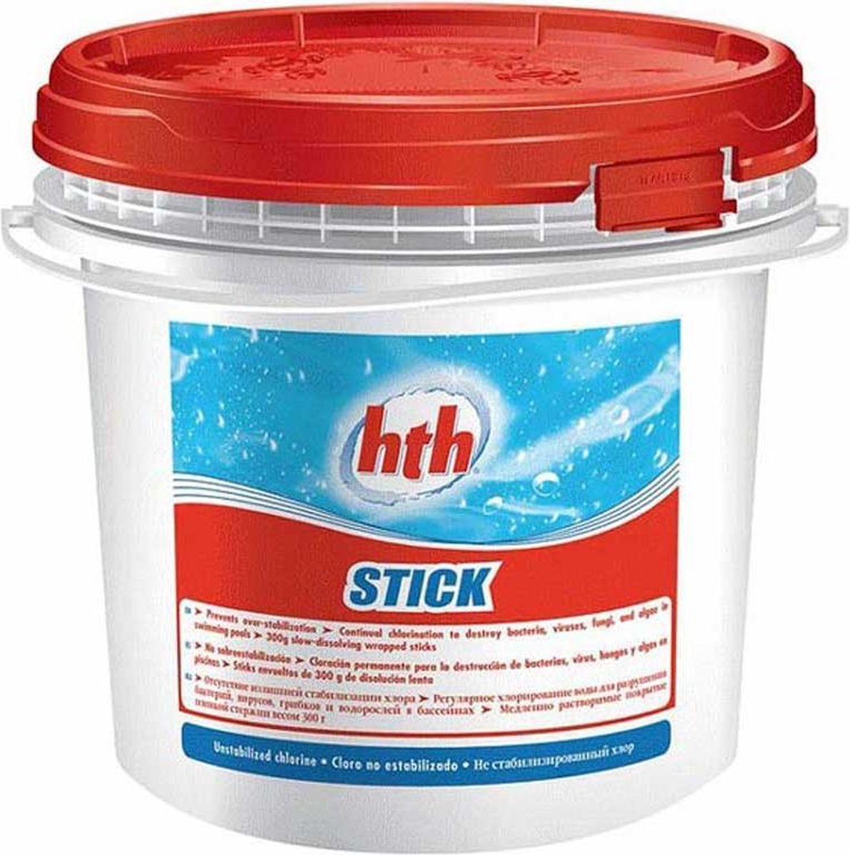 HTH Sticks chloortabletten 300 grams 4