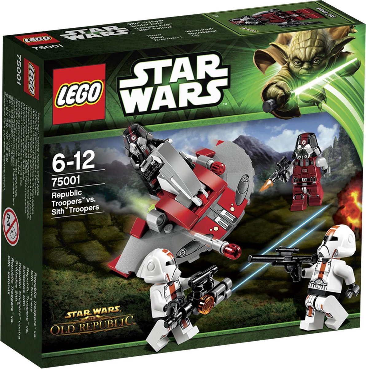 LEGO Star Wars Republic Troopers vs. Sith Troopers - 75001