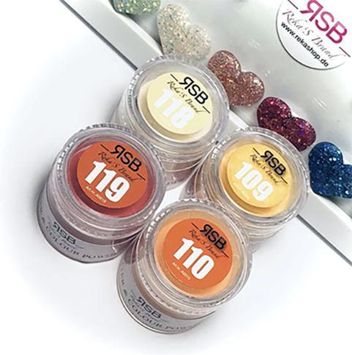 RSB - Acryl powder color set 1