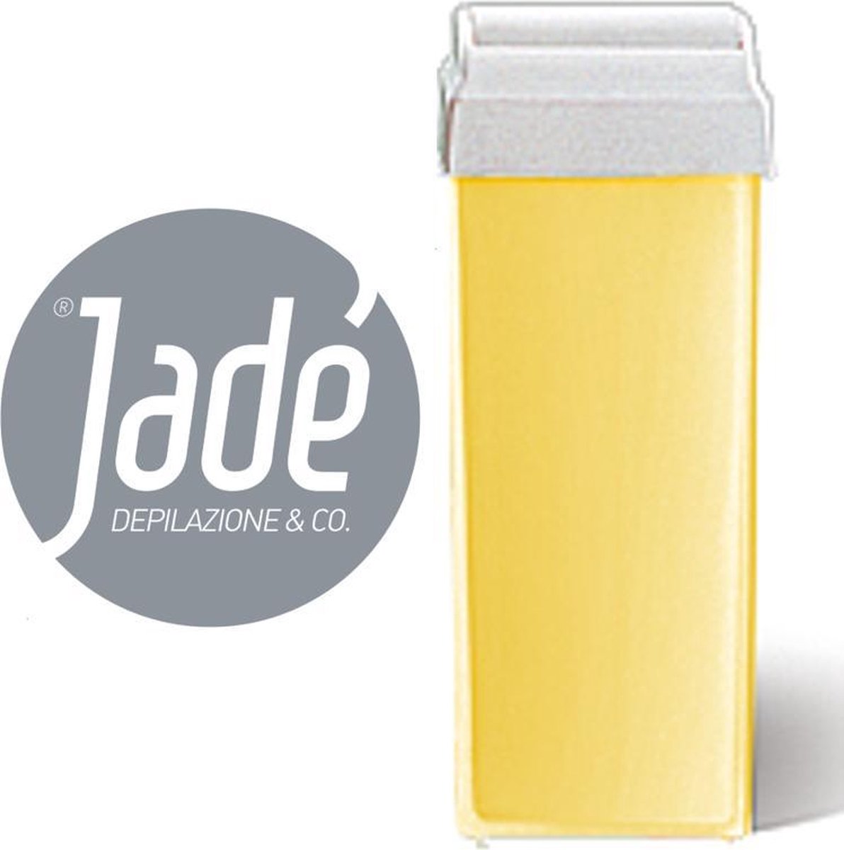 Jadé Striphars 6 x harspatroon Natural met Honing- 6 x 100 ml Wax refills - wax roll on - universele harsvulling