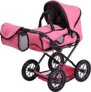 Knorrtoys combi poppenwagen jeans pink