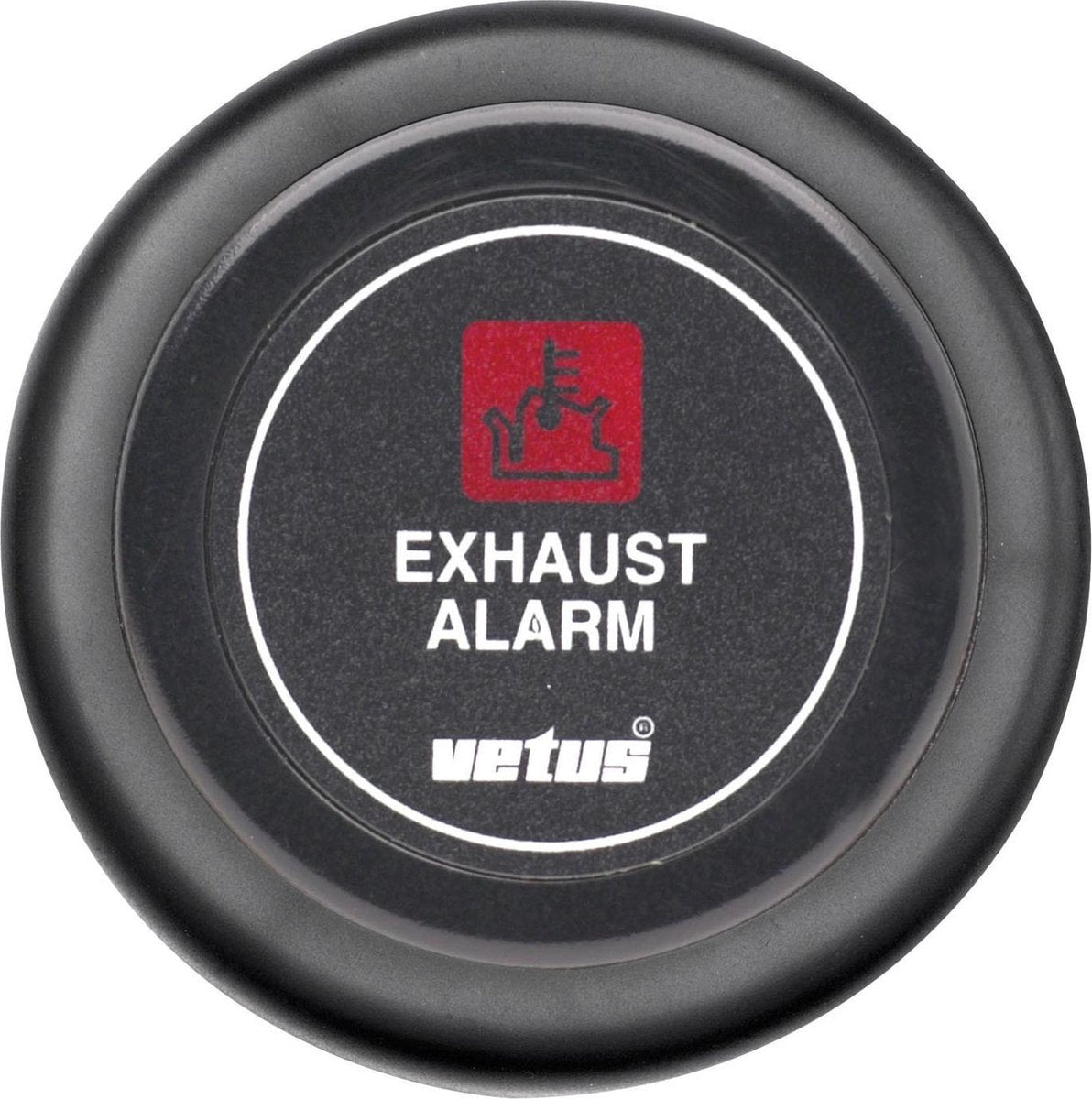 VETUS XHI24B zwarte Uitlaattemperatuurmeter - 24 Volt