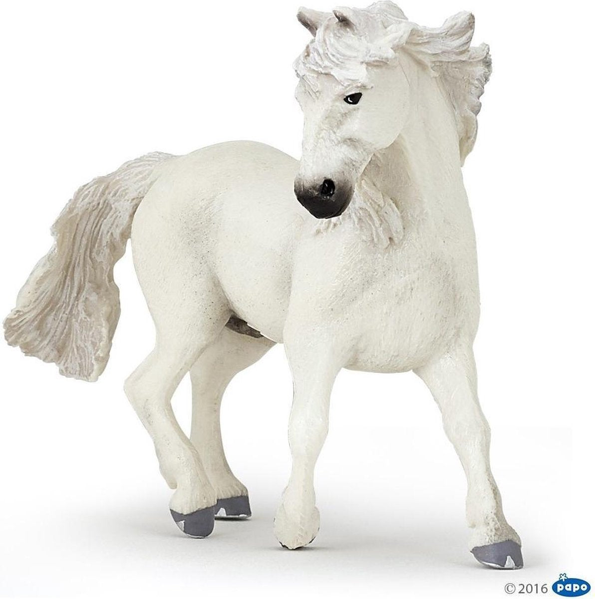 Speelfiguur - Paard - Camargue paard - Wit