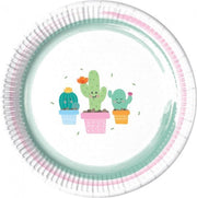 Procos Bordjes Cactus 23 Cm Karton Wit 8 Stuks