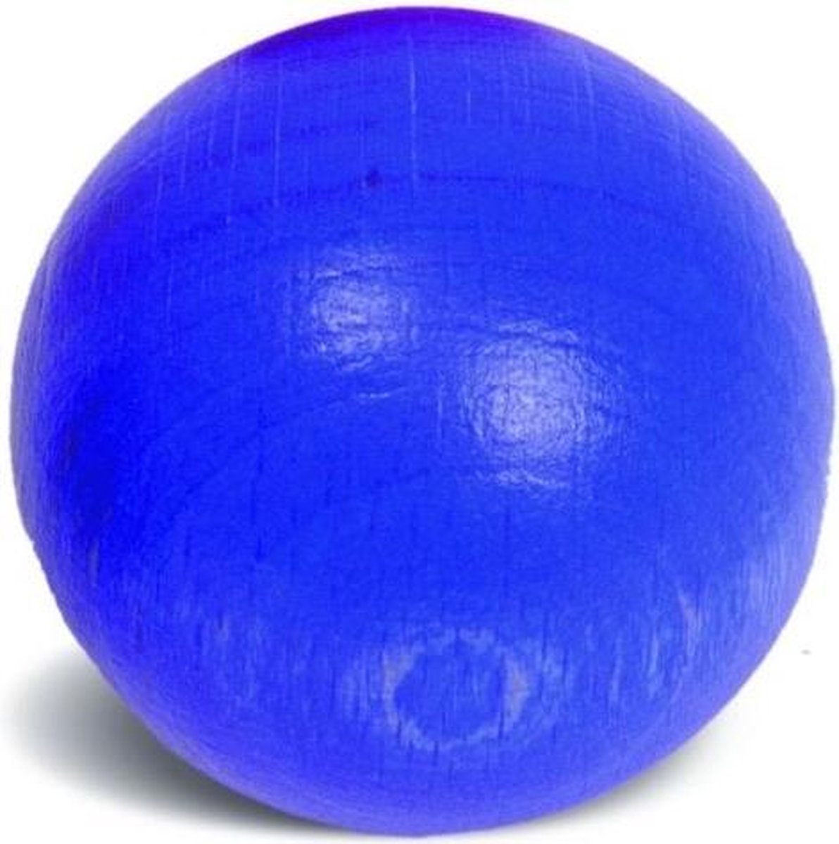 Nic Blauwe Knikker 3 Cm Hout