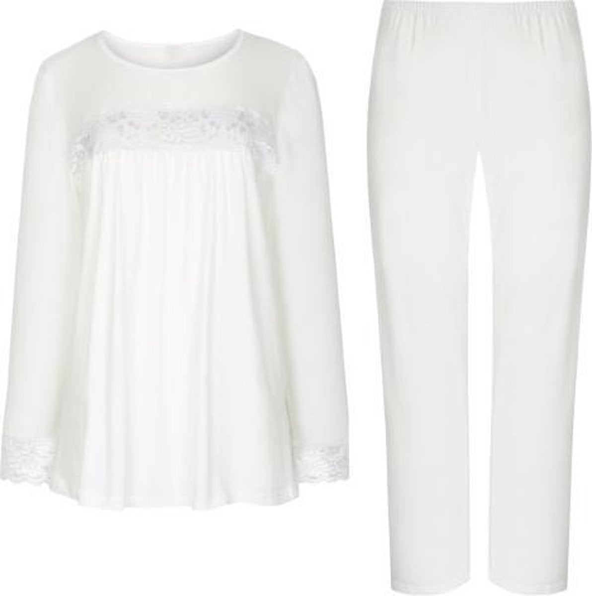 CYBÉLE NIGHT MAGDALENA Longsleeve Ivory Pyjama