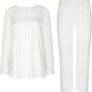 CYBÉLE NIGHT MAGDALENA Longsleeve Ivory Pyjama