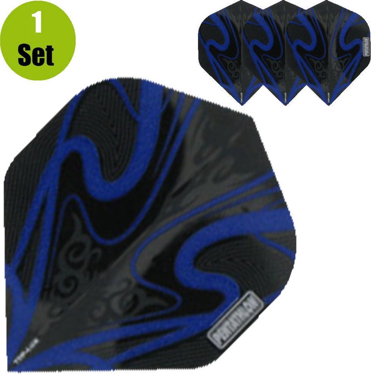 Pentathlon TDP Lux Dartflights - Blauw- ()