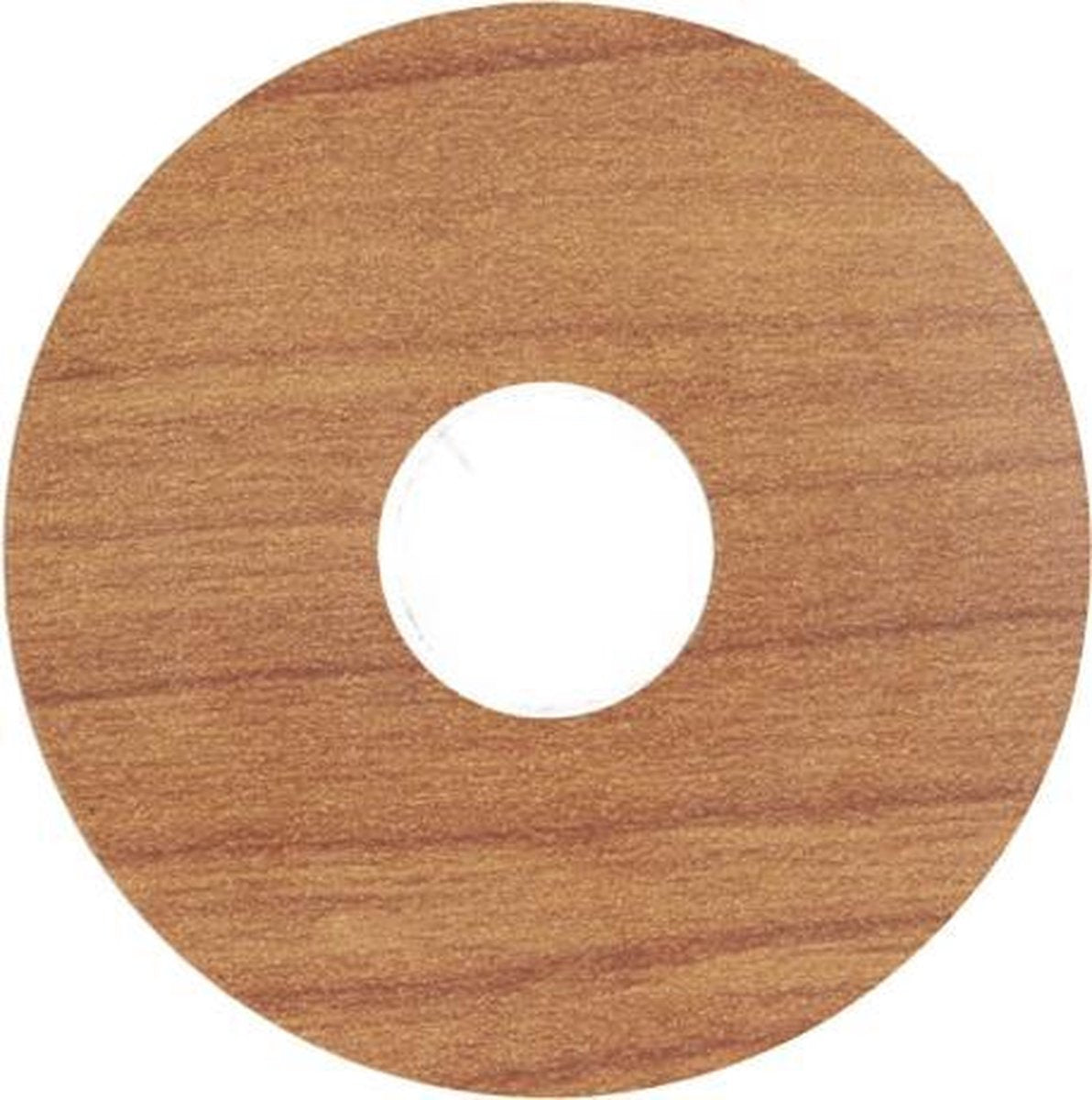 Zelfkl. rozet (17 mm) kersen donker (10 st.)