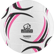 Rhino Netbal Thunder Nylon Wit/roze/zwart Maat 4