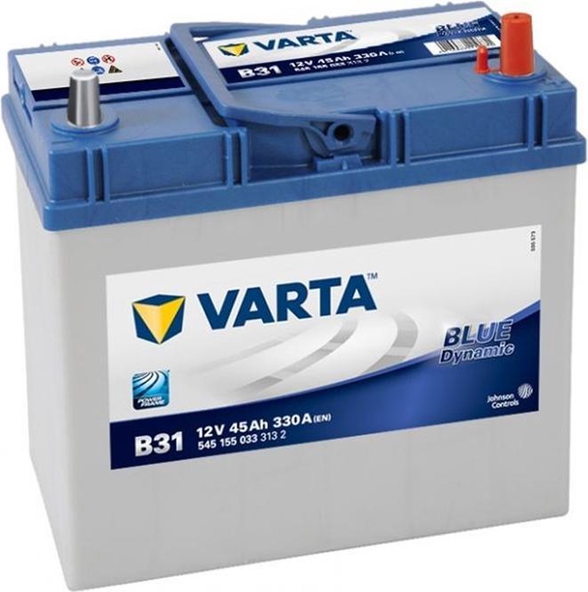 Varta Blue Dynamic B31 accu 12V 45Ah(20h)