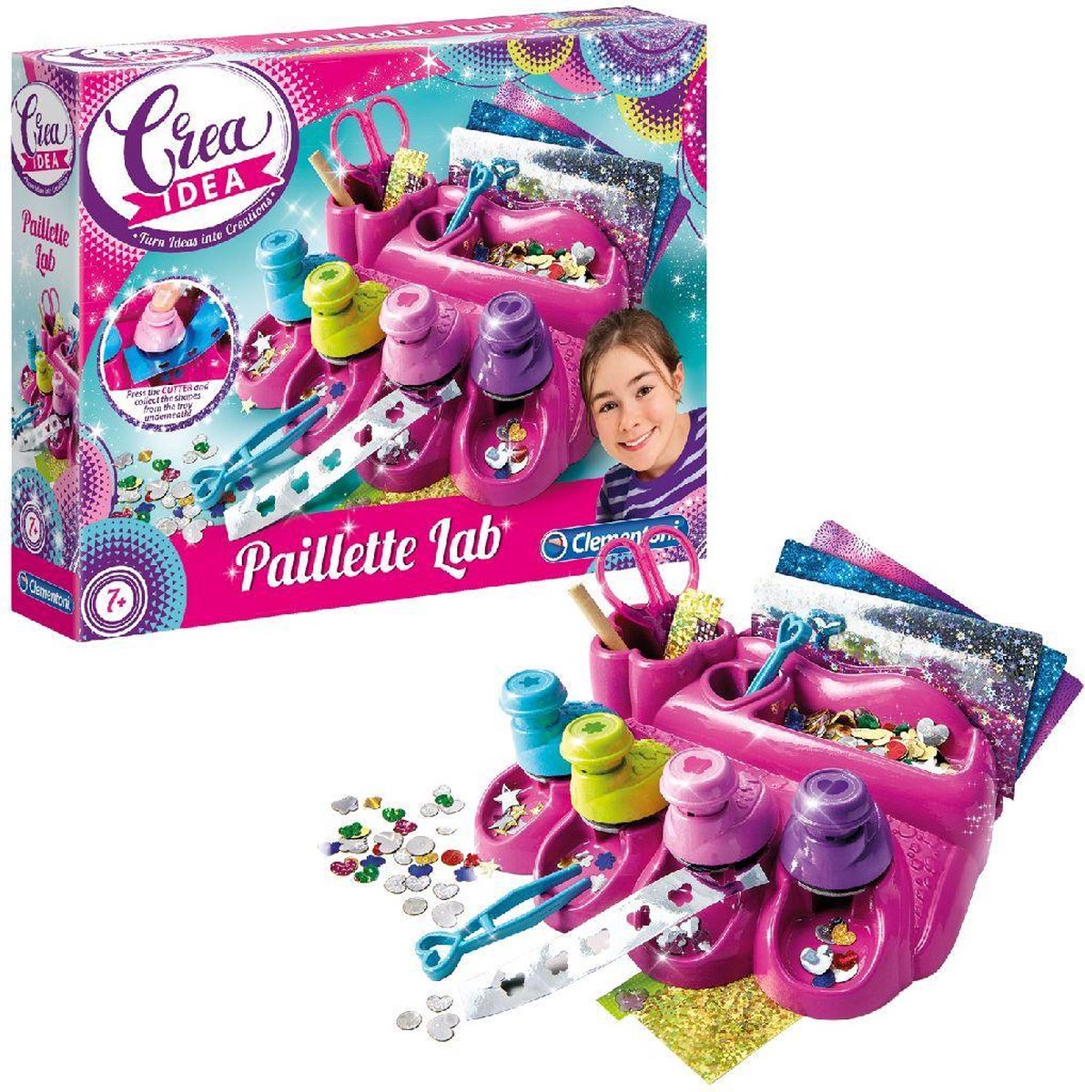 Clementoni Crea Idea Glitterlab