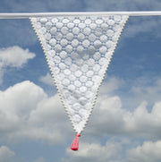 Taftan - Vlaggetjes slinger - Haakwerk - 700 cm