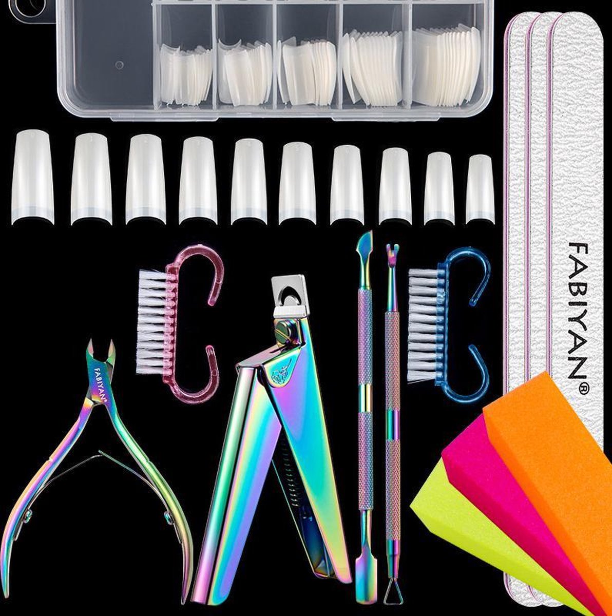 Complete van Hoge Kwaliteit Manicure set Gel Nagellak met 10 tips  100nep Nagel