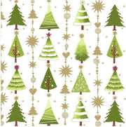Table Napkins. Fine little trees. size 33x33 cm. 20 pc/ 1 pack
